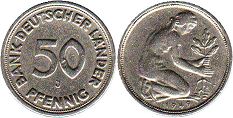 Alemania 50 Pfennig 1949