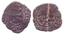 moneda Urgell dinero 1347-1408