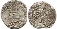 moneda Castilla y León 1/2 maravedi 1252-1284