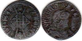 moneda Barcelona seiseno (6 dinero) 1646