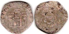 moneda Castilla y León 1/2 Quartillo 1454-1474