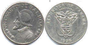 moneda Panamá 1/4 balboa 1996
