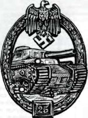 Badge "For Tank Battle" 4th class