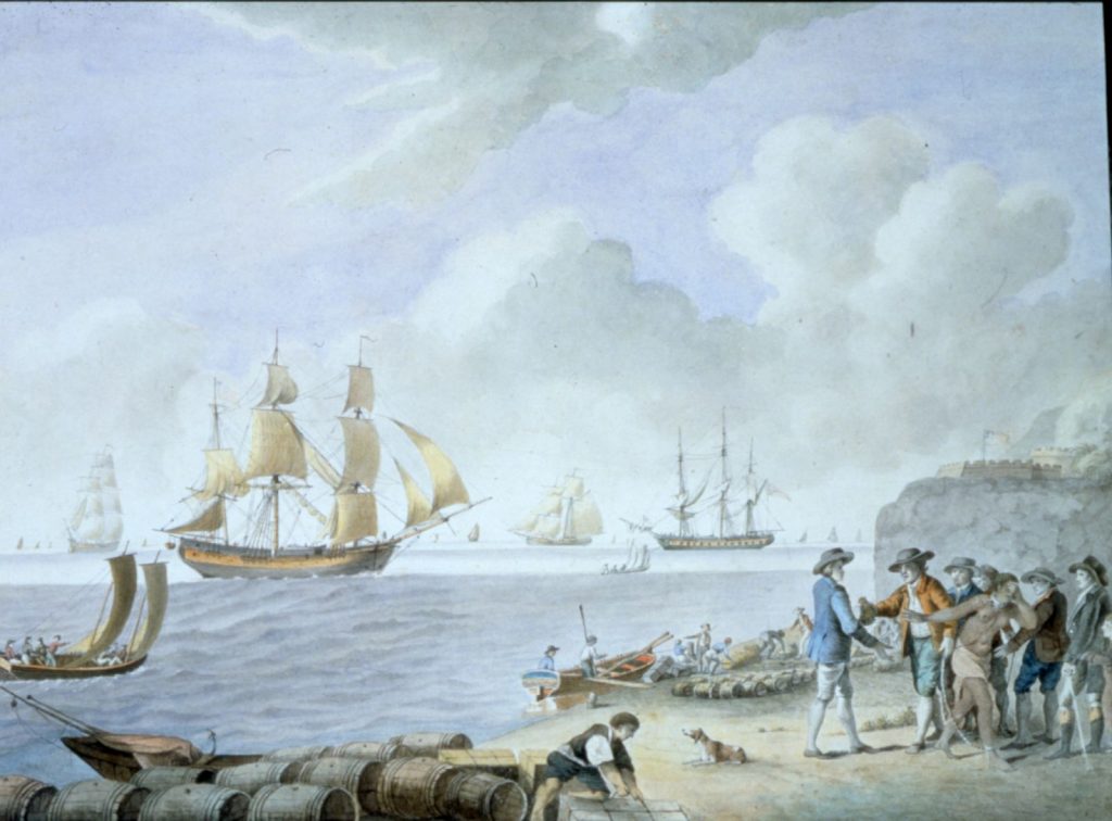 Slave Traffic, Samuel Hutchinson, 1793