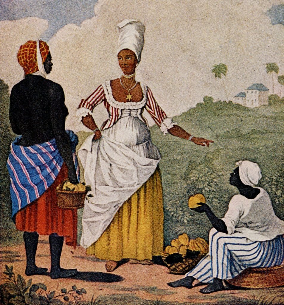 The Barbadoes Mulatto Girl, Agostino Brunias, late 1770s