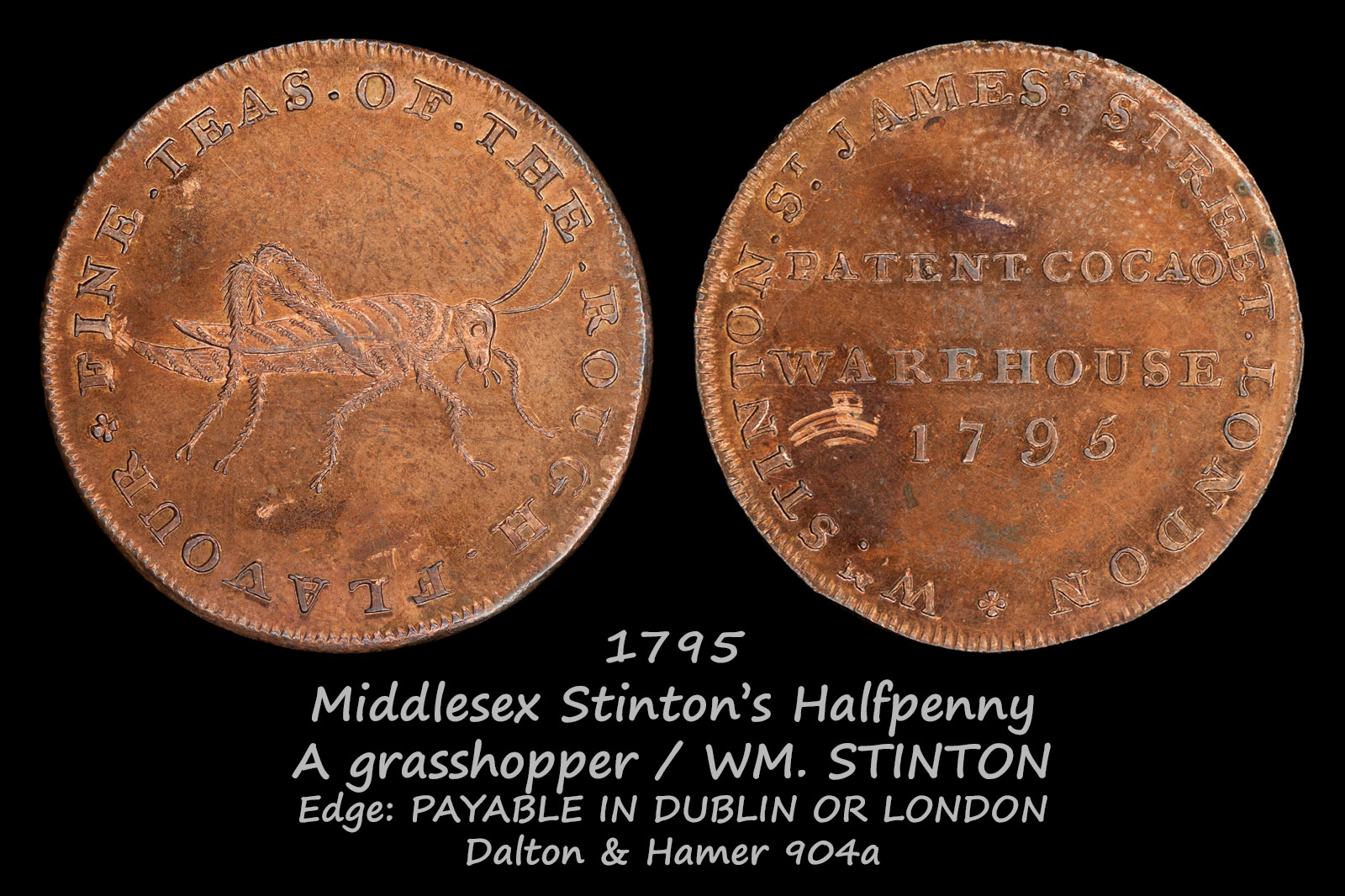 Middlesex Stinton's Halfpenny D&H904a