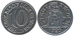 aachen.10pfenig.1920.