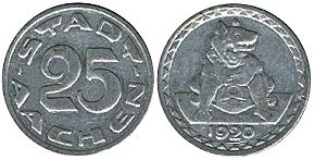 aachen.25pfenig.1920a