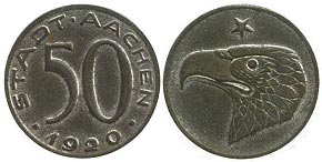 aachen.50pfennig.1920