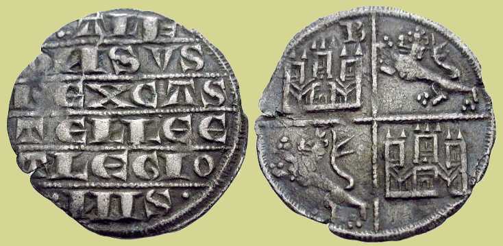 dinero de Alfonso X el Sabio