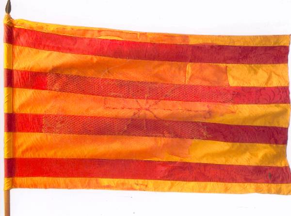 bandera de Aragon del siglo XIII