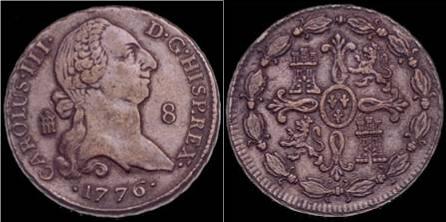 8 maravedis de Carlos III
