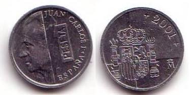 ultima peseta año 2001