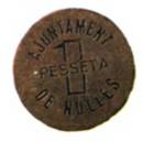 1 peseta de Nulles