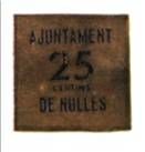 25 centimos de Nulles