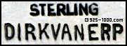 Dirk Van Erp, Sterling