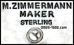 M. Zimmermann, fabricante de plata esterlina