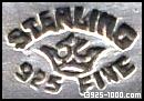 Corona, plata esterlina, 925 fina