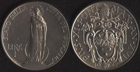 Vatican 1 lira