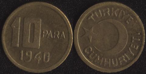 Turkey 10 pair