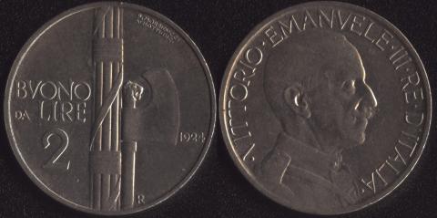 Italy 2 lira