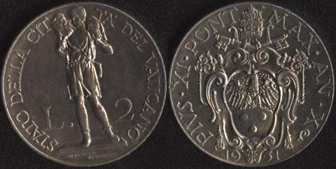 Vatican 2 lira