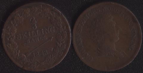 Sweden 2/3 skilling