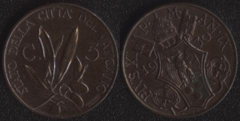 Vatican 5 centesimi
