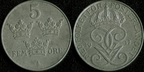 Sweden 5 ore