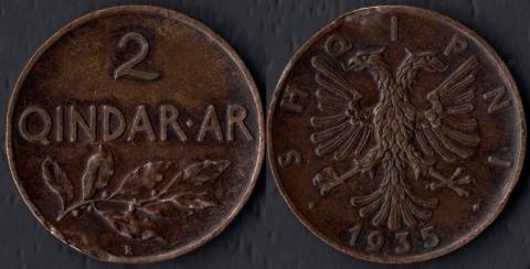 Albania 2 kindar ar