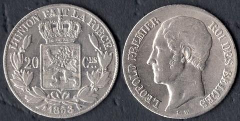 Belgium 20 centimes