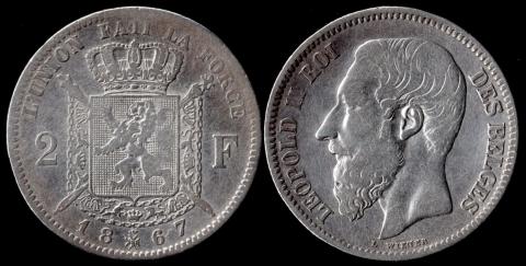 Belgium 2 francs