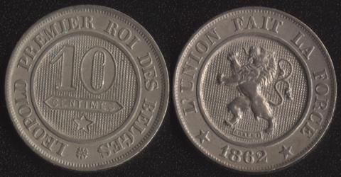 Belgium 10 centimes