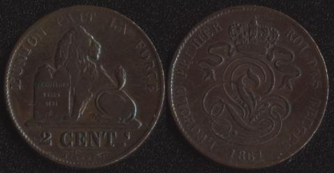 Belgium 2 centimes