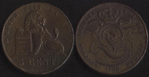 Belgium 5 centimes