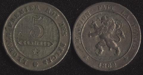 Belgium 5 centimes