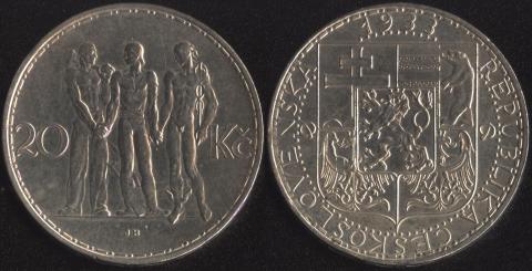 Czechoslovakia 20 korun