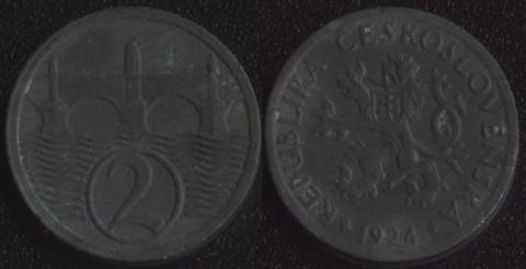 Czechoslovakia 2 halera