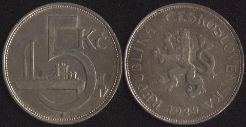 Czechoslovakia 5 korun