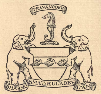 Coat of arms of Travancore