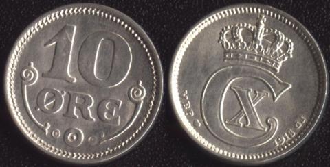 Denmark 10 ore