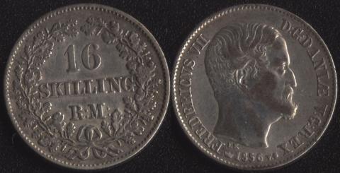 Denmark 16 skilling
