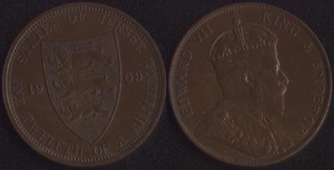 Jersey 1/12 shilling