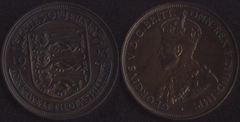 Jersey 1/12 shilling