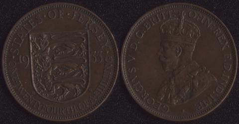 Jersey 1/24 shillings 1933