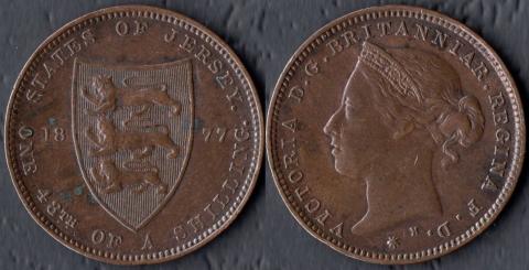 Jersey 1/48 shillings 1877