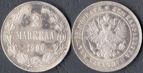 Finland 2 marks 1906