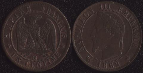 France 1 centime