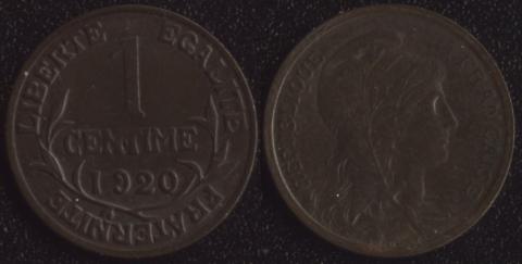 France 1 centime
