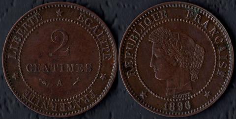 France 2 centimes
